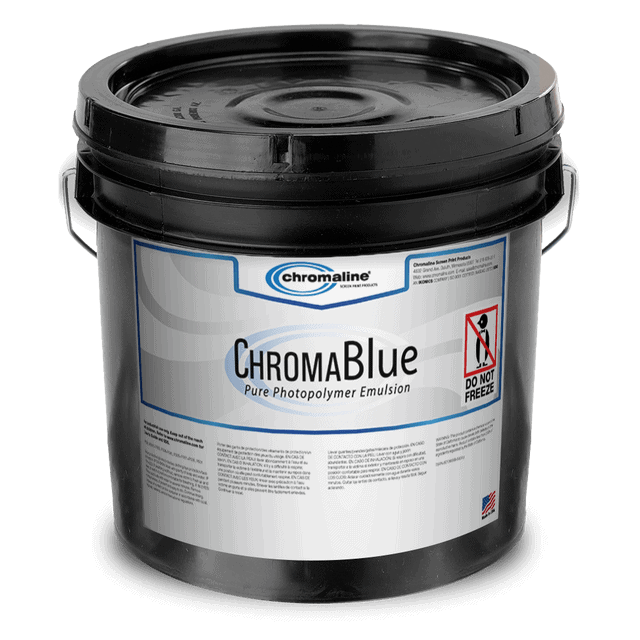 Chromaline ChromaBlue Photopolymer Emulsion – Fast-Exposing Screen Printing Emulsion for Plastisol Inks