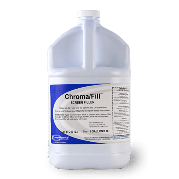 Chromaline Chroma/Fill Blockout – High-Visibility Screen Blockout for Precision Screen Printing