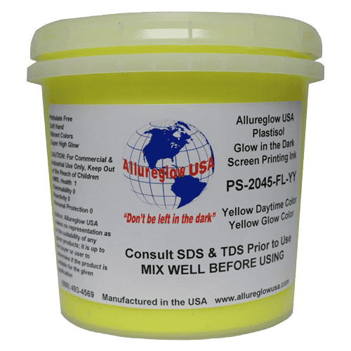 Allureglow Yellow Yellow Plastisol Ink