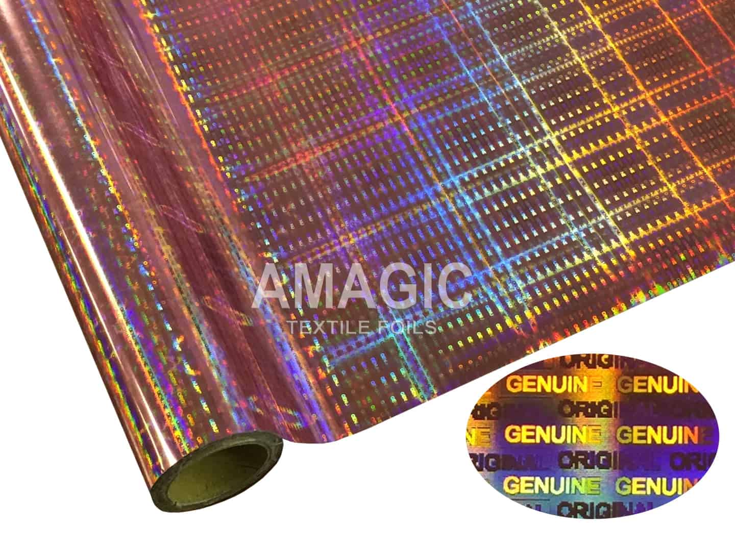 AMagic Holographic PCK197 Genuine Original Heat Transfer Foil - Create Shiny Metallic Designs