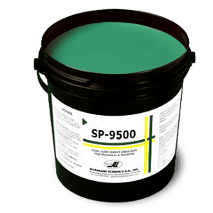 Murakami SP 9500 Dual Cure Screen Printing Emulsion - High-Durability Dual Cure Emulsion for UV, Solvent & Plastisol Inks
