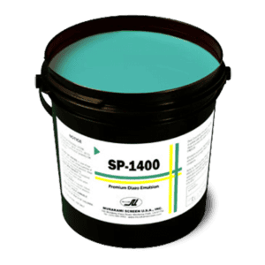Murakami SP 1400 Diazo Screen Printing Emulsion - Durable, High-Resolution Emulsion for Water-Based, Discharge, HSA & Plastisol Inks