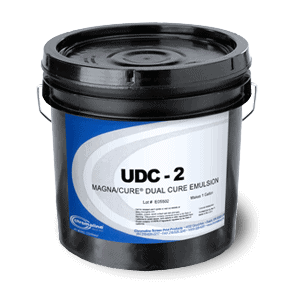 Chromaline UDC-2 Diazo Dual Cure Screen Printing Emulsion - High-Definition Dual Cure Emulsion for Plastisol & Solvent Inks