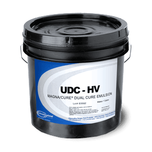 Chromaline UDC-HV Diazo Dual Cure Screen Printing Emulsion - High-Viscosity Dual Cure Emulsion for Solvent & Plastisol Inks