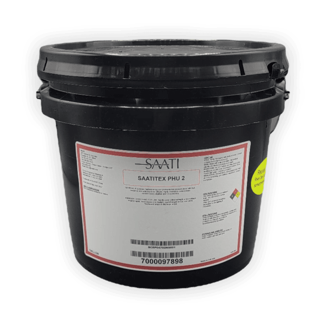 SAATI Textil PHU 2 Emulsion - Durable Dual-Cure Emulsion for Solvent, Water-Based, Discharge, HSA & Plastisol Inks