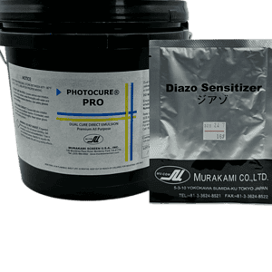 Murakami Photocure Pro Emulsion - Versatile Dual-Cure Emulsion for Water-Based, Discharge, Solvent & Plastisol Inks