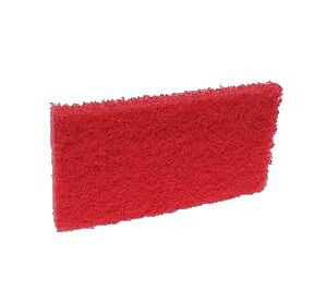 Chemical Brush Pad – Red  Medium-Abrasive Screen Cleaning Pad for Ink, Emulsion & Reclaiming