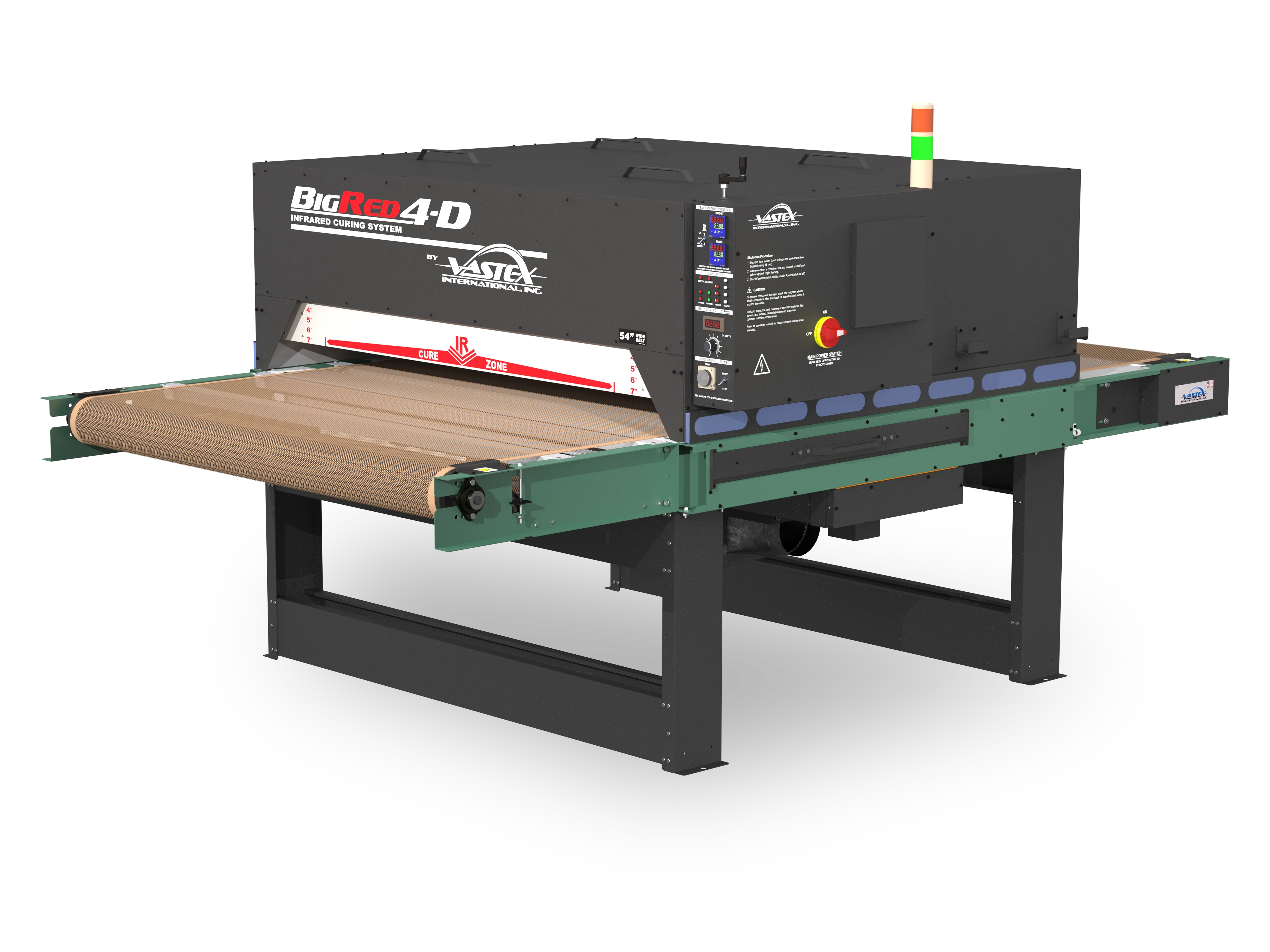 Vastex BigRed 4D High Production Conveyor Dryer