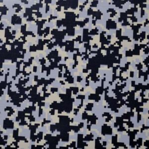 Chemica 15” Heat Transfer Vinyl Blue Digital Camouflage