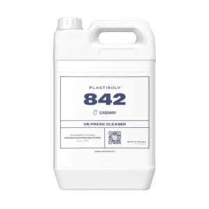 Easiway 842 Screen & On-Press Cleaner with Cherry Scent – Plastisol Press Wash for Screen Printers