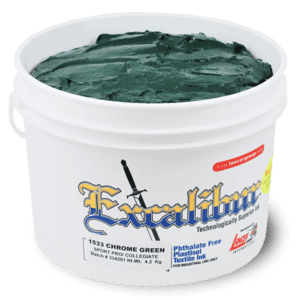 Excalibur SportPRO 1550 Chrome Green Plastisol Ink