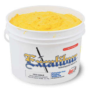 Excalibur SportPRO 1550 Gold Plastisol Ink