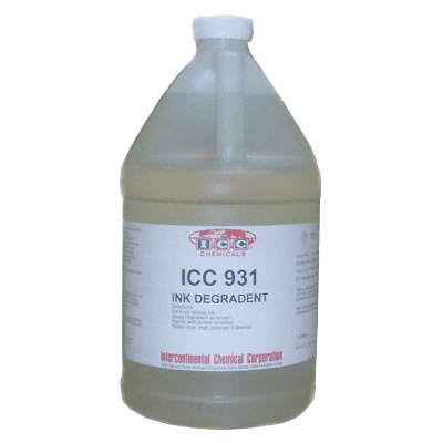 ICC 931 Ink Degradent™ – Emulsion-Safe Plastisol Ink Remover for Screen Printers