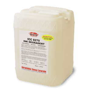 ICC 8270 Premium Ink Degradent – Fast, Non-Caustic Plastisol Ink Remover for Screen Printers