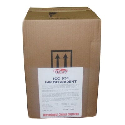 ICC 931 Ink Degradent™ – Emulsion-Safe Plastisol Ink Remover for Screen Printers