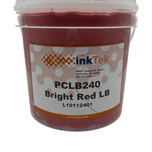 Inktek Bright Red Plastisol Ink