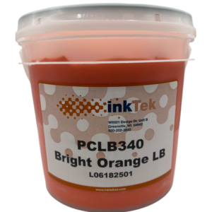 Inktek LB 340 Bright Orange Plastisol Ink