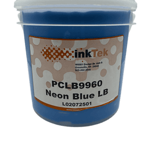 Inktek Neon Blue Plastisol Ink