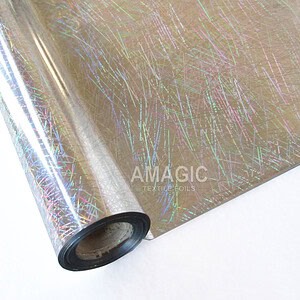 AMagic Holographic S0MP09 Confetti Heat Transfer Foil - Create Shiny Metallic Designs