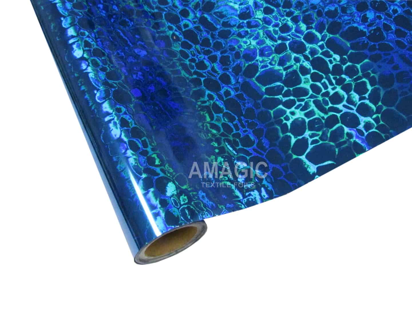KLASER_B3K101 AMagic Holographic B3K101 Pebbles Heat Transfer Foil - Create Shiny Metallic Designs