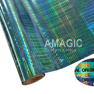AMagic Holographic BFK197 Genuine Original Heat Transfer Foil - Create Shiny Metallic Designs
