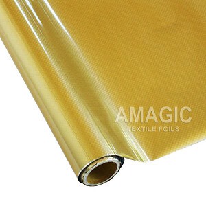 AMagic Holographic CAMP11 Carbon Fiber Heat Transfer Foil - Create Shiny Metallic Designs