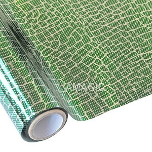 AMagic Specialty N0AG01 Cobblestone Heat Transfer Foil - Create Shiny Metallic Designs