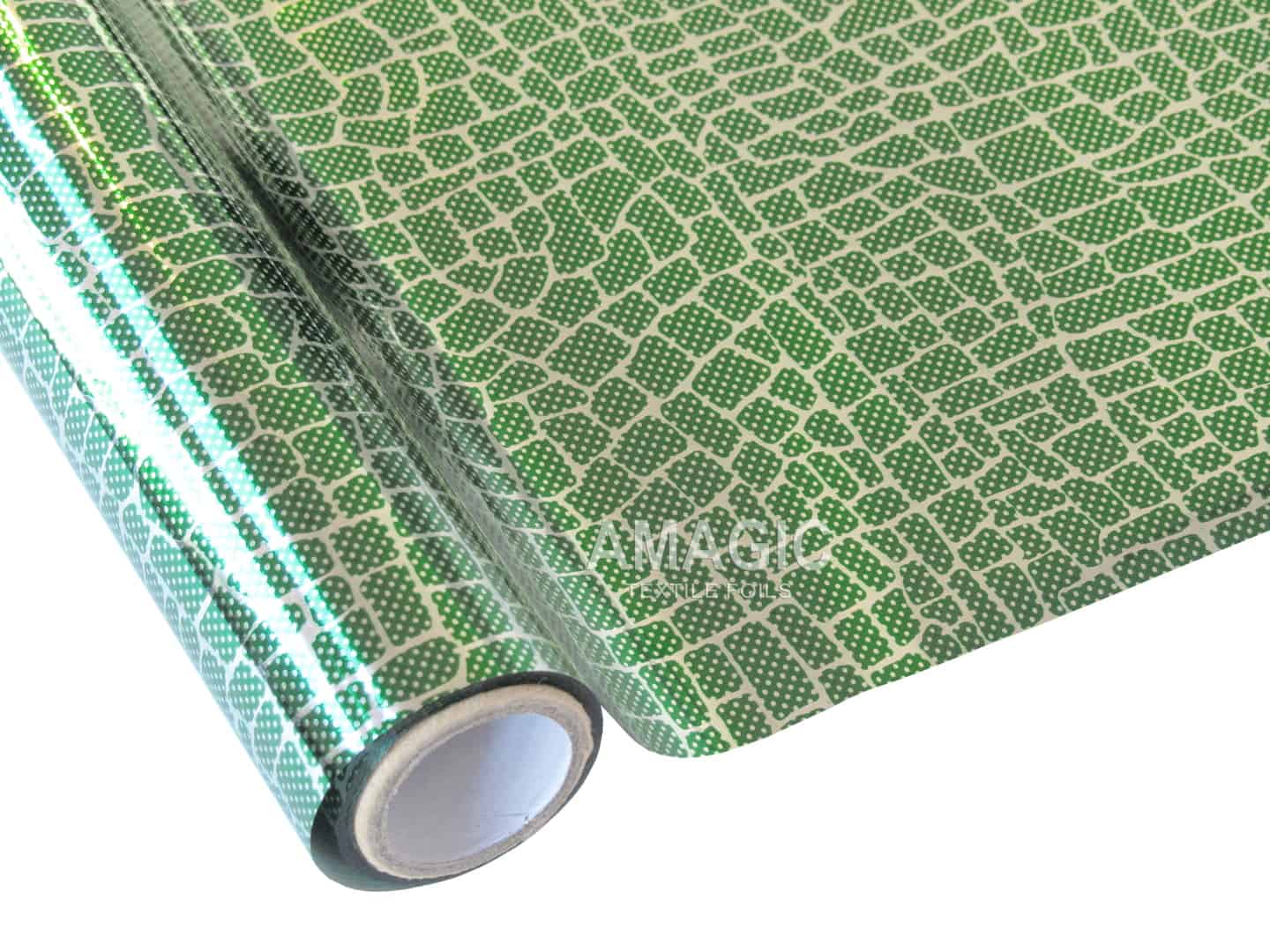 AMagic Specialty N0AG01 Cobblestone Heat Transfer Foil - Create Shiny Metallic Designs