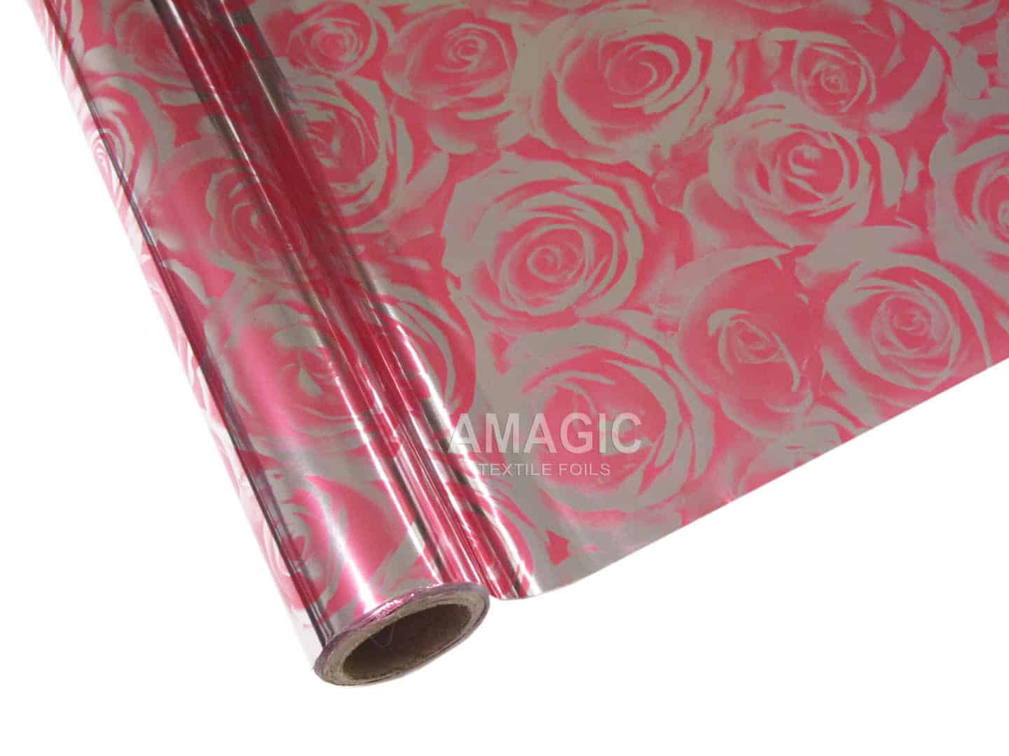 AMagic Specialty PEAD01 Roses Heat Transfer Foil - Create Shiny Metallic Designs