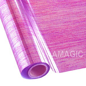 AMagic Specialty R0AE01 Striations Heat Transfer Foil - Create Shiny Metallic Designs