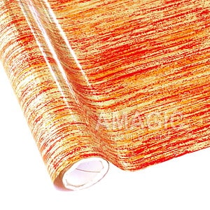 AMagic Specialty R1AE01 Striations Heat Transfer Foil - Create Shiny Metallic Designs