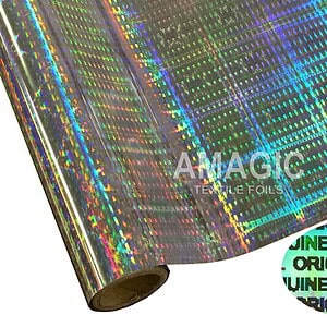 AMagic Holographic S0K197 Genuine Original Heat Transfer Foil - Create Shiny Metallic Designs