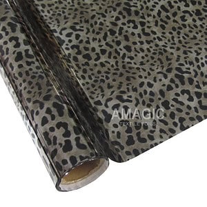 AMagic Specialty S5AK01 Leopard Heat Transfer Foil - Create Shiny Metallic Designs