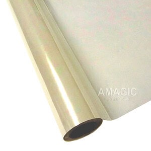 AMagic Specialty T3LS04 Iridescent 4 Heat Transfer Foil - Create Shiny Metallic Designs