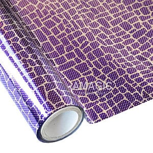 AMagic Specialty V0AG01 Cobblestone Heat Transfer Foil - Create Shiny Metallic Designs