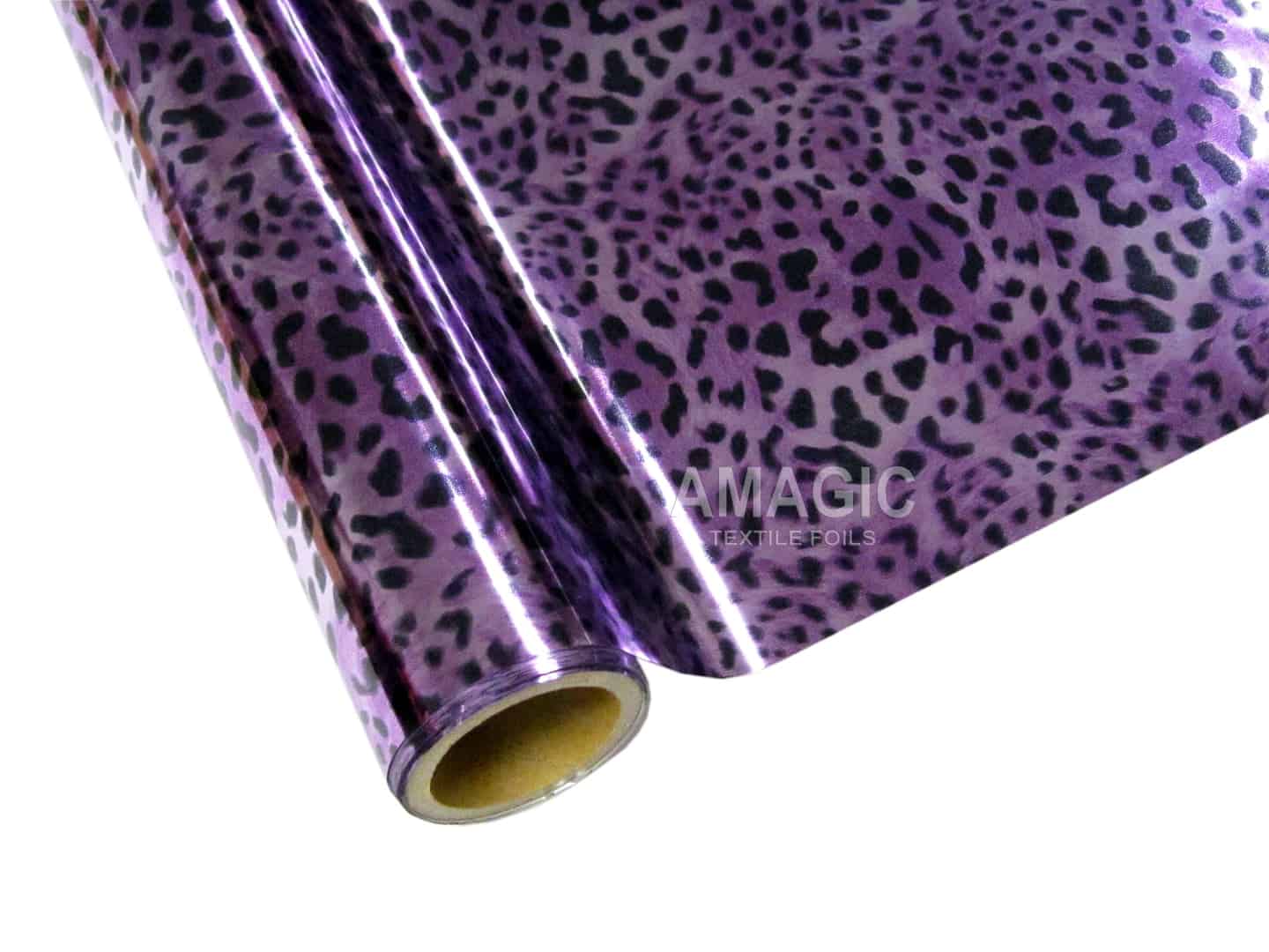 AMagic Specialty V2AK01 Leopard Heat Transfer Foil - Create Shiny Metallic Designs