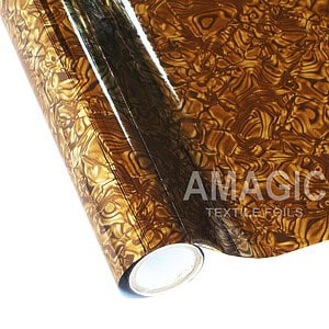 AMagic Specialty WAAC01 Marble Heat Transfer Foil - Create Shiny Metallic Designs