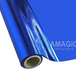 AMagic B5 Indigo Heat Transfer Foil - Create Shiny Metallic Designs