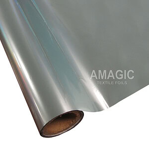 AMagic BM Steel Blue Heat Transfer Foil - Create Shiny Metallic Designs
