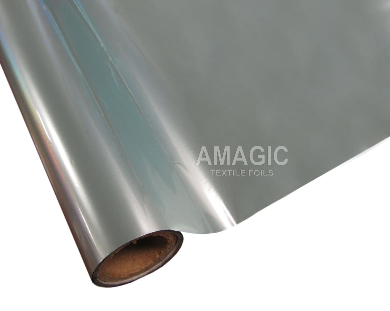 AMagic BM Steel Blue Heat Transfer Foil - Create Shiny Metallic Designs