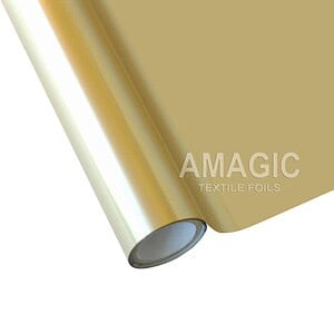 AMagic CA Almond Heat Transfer Foil - Create Shiny Metallic Designs