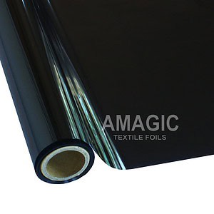 AMagic K1 Flat Black Heat Transfer Foil - Create Shiny Metallic Designs