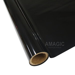 AMagic K3 Jet Black Heat Transfer Foil - Create Shiny Metallic Designs