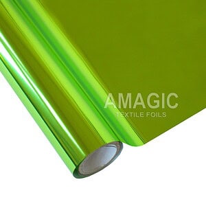 AMagic NA Peridot Heat Transfer Foil - Create Shiny Metallic Designs