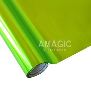 AMagic NE Kiwi Heat Transfer Foil - Create Shiny Metallic Designs