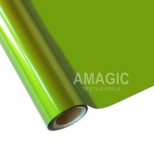 AMagic NG Apple Green Heat Transfer Foil - Create Shiny Metallic Designs