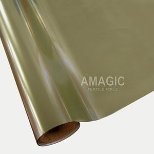 AMagic NL Combat Green Heat Transfer Foil - Create Shiny Metallic Designs