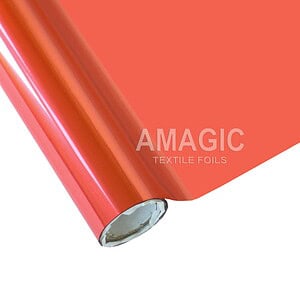 AMagic PF Coral Heat Transfer Foil - Create Shiny Metallic Designs