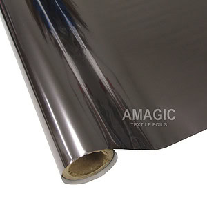 AMagic SD Gun Metal Heat Transfer Foil - Create Shiny Metallic Designs