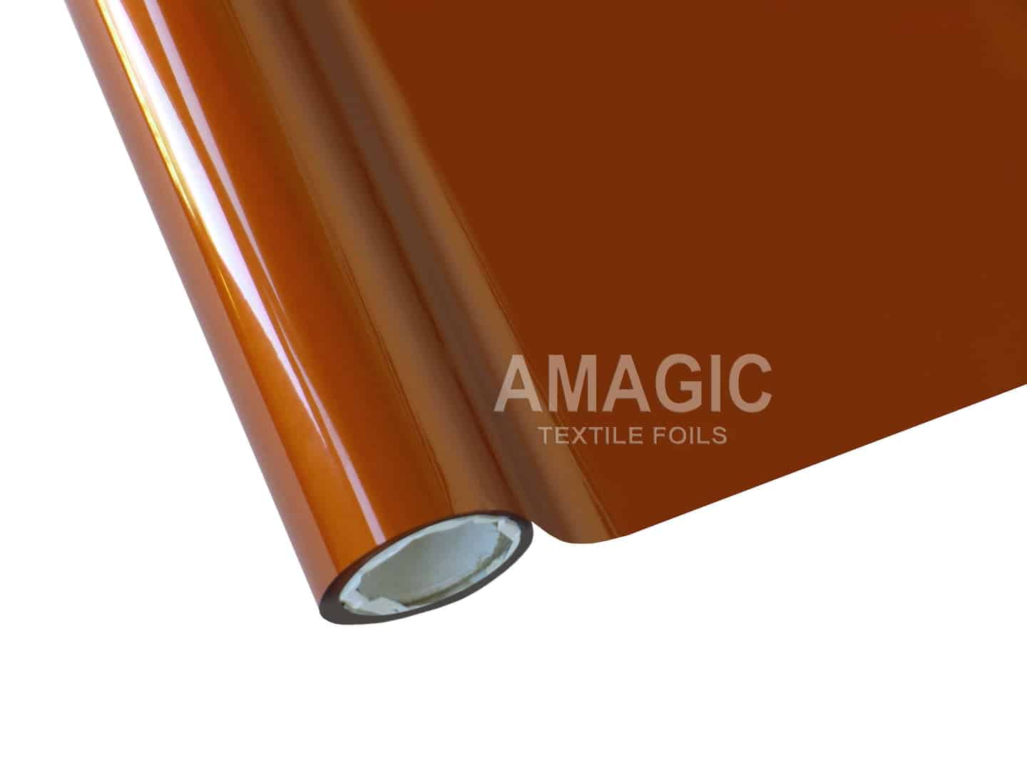 AMagic WC Burnt Sienna Heat Transfer Foil - Create Shiny Metallic Designs